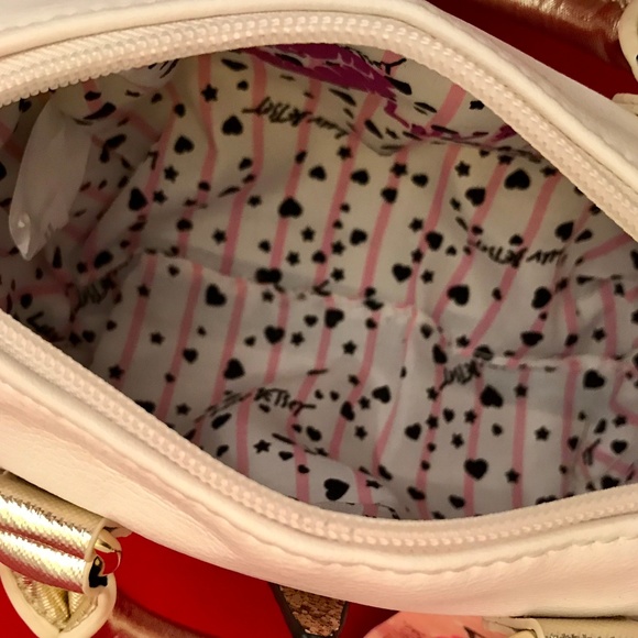 Luv Betsey Mini Barrel Crossbody Unicorn Handbag - Picture 5 of 7